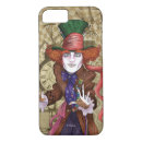 Search for through the looking glass iphone cases The mad hatter