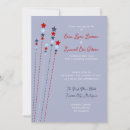 Search for patriotic wedding invitations Fireworks