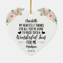 Search for thank you mom ornaments Mother-in-law