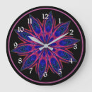 Recherche de mandala coloré horloges Brillant