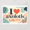 Search for axolotl postcards Pink