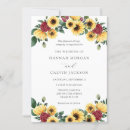 Search for sunflower shower wedding invitations Fall