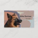 Search for police dog business cards Puppy
