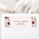 Search for burgundy return address labels Summer