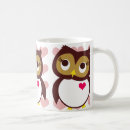 Search for sweet owl mugs Heart
