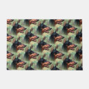 Search for doberman doormats Dobie