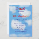Search for fluffy cloud invitations Blue sky