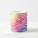Search for rainbow zebra mugs Colourful