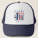 Search for white happy hats 4th of july