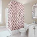 Search for red black gray shower curtains White