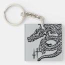 Search for dragon tattoo keychains Tribal