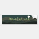 Recherche de la montagne voiture autocollants Bleu