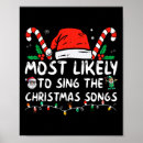 Search for christmas song posters Snow