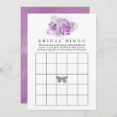 Search for purple butterfly bridal shower invitations Vintage
