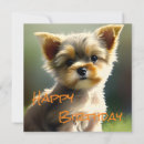 Recherche de chiot de terrier Anniversaire heureux