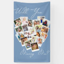 Search for will you marry me banners Blue