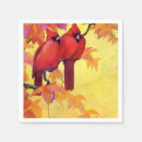 Search for red cardinal napkins Animals