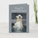 Search for polar bear birthday cards Children