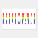 Search for human rectangle stickers Pride