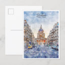 Recherche de panthéon cartes postales Aquarelle