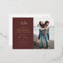 Recherche de feuille rouge invitations Aquarelle