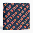 Recherche de football binders Aubie tiger