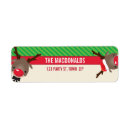 Search for reindeer return address labels Modern