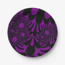 Recherche de fractale assiettes en papier Coloré