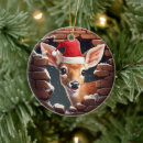 Search for deer ornaments Woodland animal