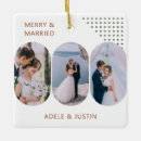 Search for newlywed first married ornaments Newlyweds first christmas