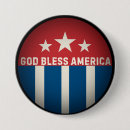 Search for god bless buttons Patriotic