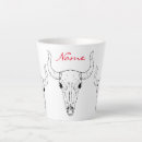 Recherche de crâne de vache tasses Taureau