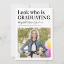 Search for funny graduation announcement cards Typography