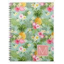 Recherche de ananas tropical carnets Initiales