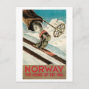 Search for norway vintage travel postcards Winter