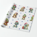 Search for frogs wrapping paper Xmas