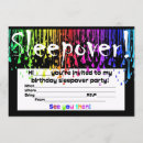 Search for paint drips invitations Rainbow