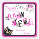 Search for pink cats stickers For kids