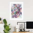 Recherche de peinture numérique originale posters Abstrait