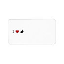 Search for i love animals return address labels Heart