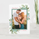 Search for watercolor greenery christmas cards Holly