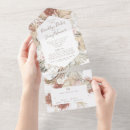 Recherche de désert tropical invitations Bride