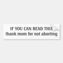 Search for anti abortion bumper stickers Politics