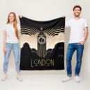 Search for art deco blankets Black and gold