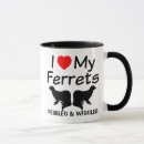 Search for ferret mugs Heart