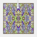 Search for stained glass art ornaments Colourful