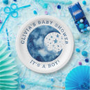 Search for moon baby shower plates Stars
