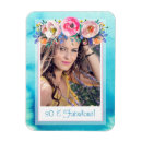 Recherche de fleurs de lavande magnets Aquarelle