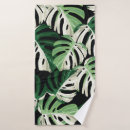 Search for monstera leaf bath towels Tropical