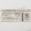 Search for old map invitations Boarding pass